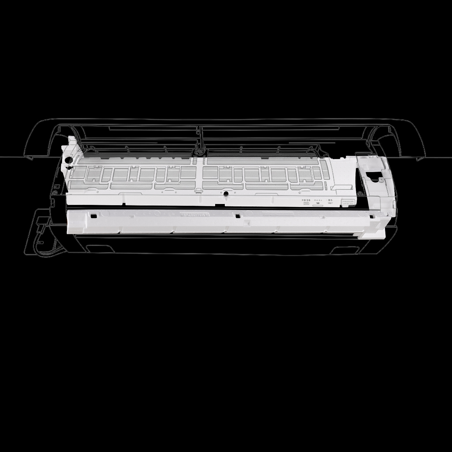 EPS insulation in an air conditioner
